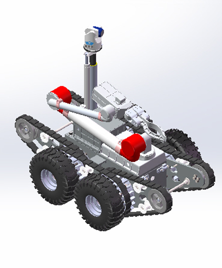 智能大型排爆机器人 uBot-EOD B50